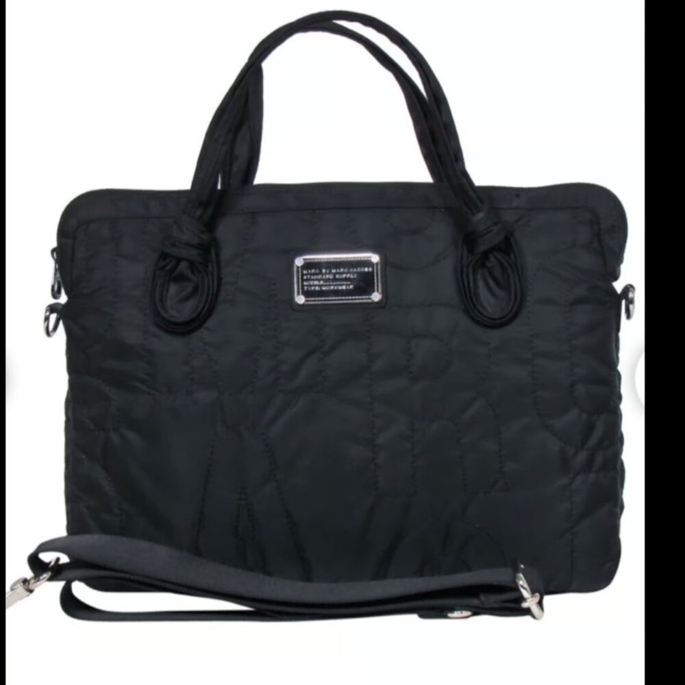 Marc by Marc Jacobs Quilted Computer Bag Satchel